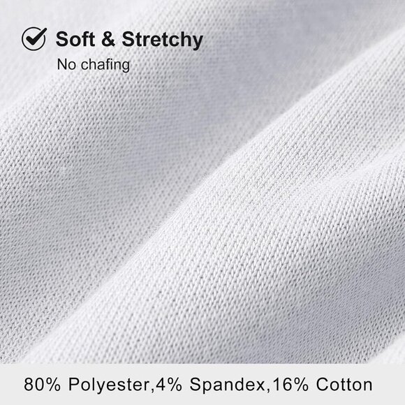 New Womens Yoga Shorts Loose Comfy Drawstring Bermuda Shorts with 3 Pockets Whit - Picture 5 of 5